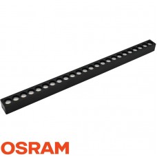 Φωτιστικό LED 24W 48V 2400lm 24° 45cm CCT Slim Μαγνητικής Ράγας 93US0824CCT/BL